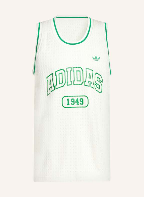 adidas Originals Koszulka koszykarska ORIGINALS KREMOWY/ ZIELONY