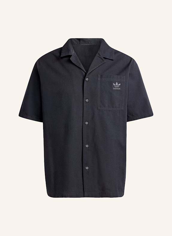 adidas Originals Resorthemd ESSENTIALS Loose Fit SCHWARZ