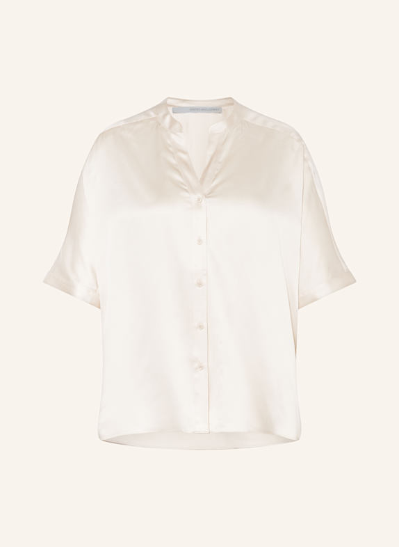 HERZEN'S ANGELEGENHEIT Shirt blouse in silk CREAM