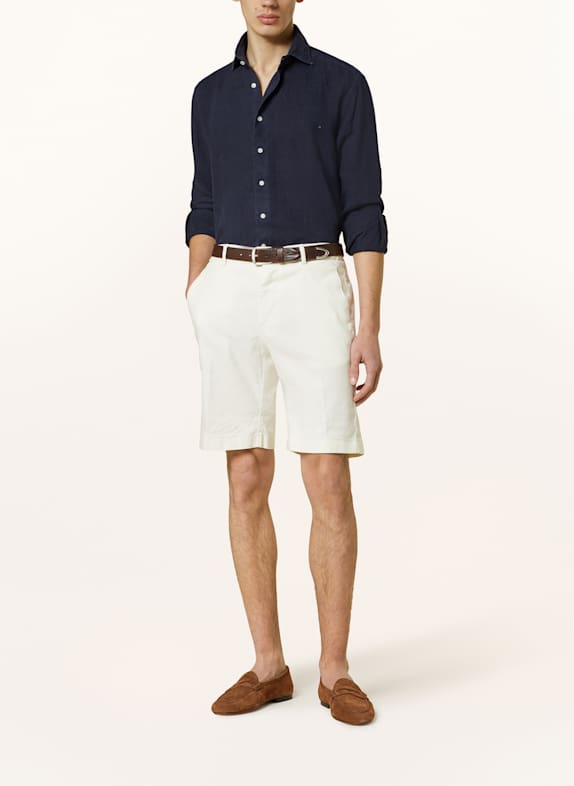 BERWICH Shorts with linen ECRU