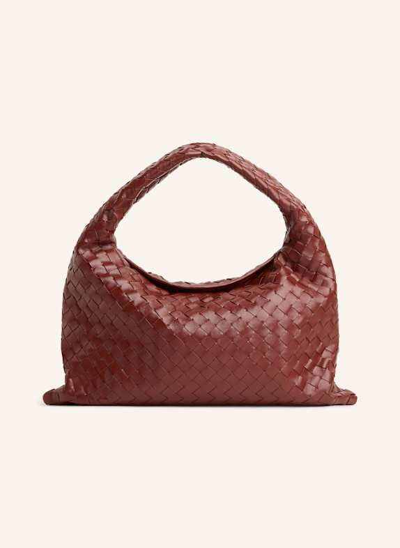 BOTTEGA VENETA Schultertasche HOP SMALL SAPELE / MUSE BRASS
