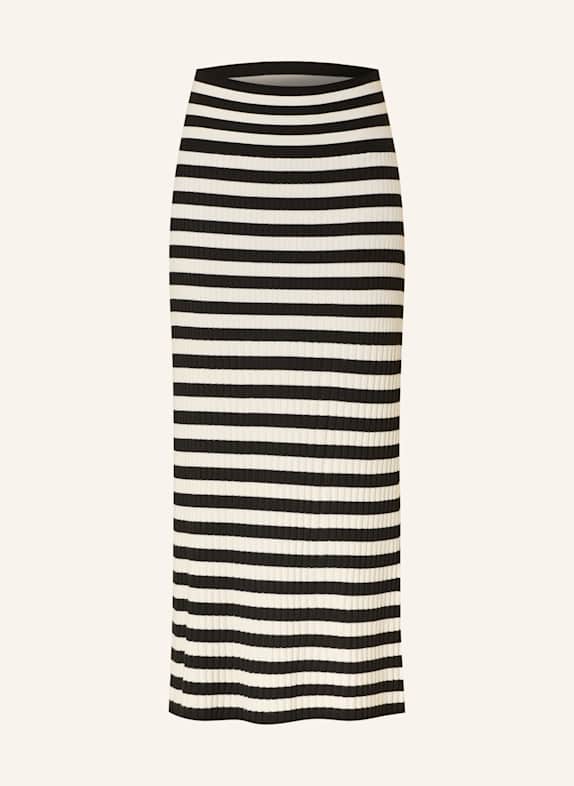 InWear Knit skirt WENDAIW BLACK/ ECRU