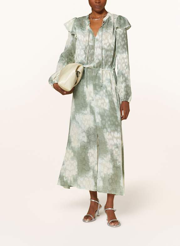 InWear Kleid CIELLEIW mit Volants HELLGRÜN/ MINT/ CREME