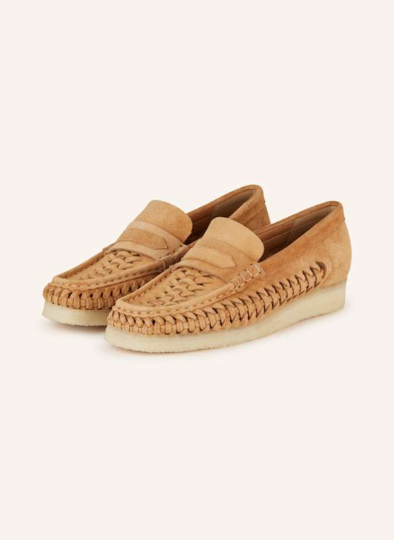 Clarks ORIGINALS Penny loafers CAMEL