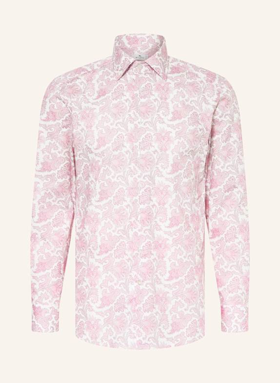ETRO Hemd Regular Fit WEISS/ ROSA/ HELLROSA