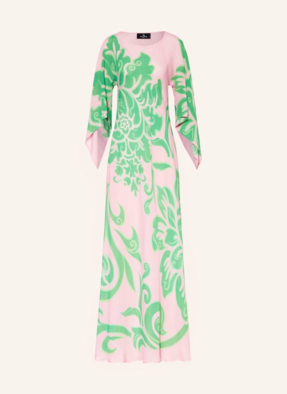 ETRO Strandkleid mit 3/4-Arm ROSA/ GRÜN