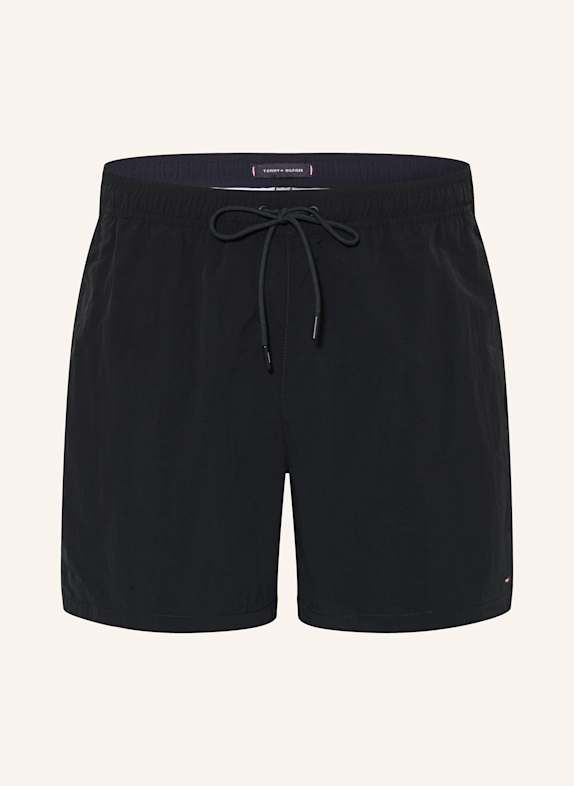TOMMY HILFIGER Badeshorts SCHWARZ