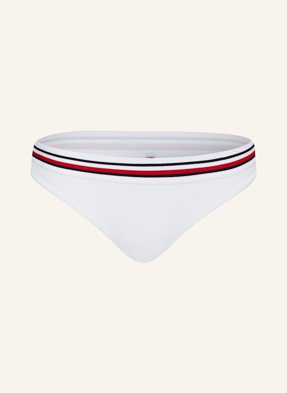 TOMMY HILFIGER Basic-Bikini-Hose WEISS/ DUNKELBLAU/ ROT