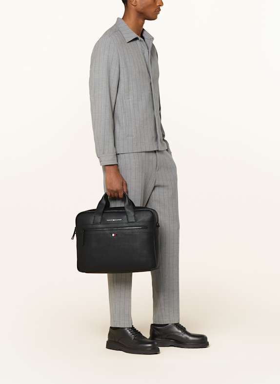 TOMMY HILFIGER Forretningstaske SORT