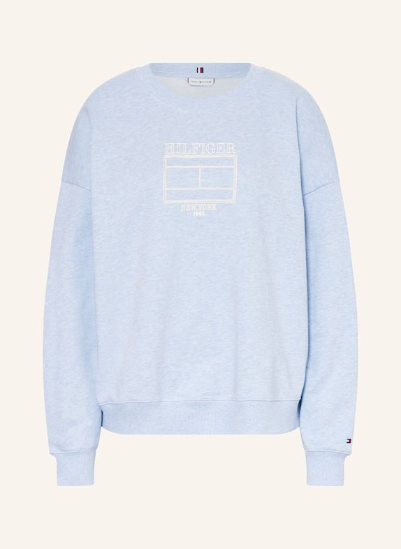 TOMMY HILFIGER Bluza nierozpinana JASNONIEBIESKI