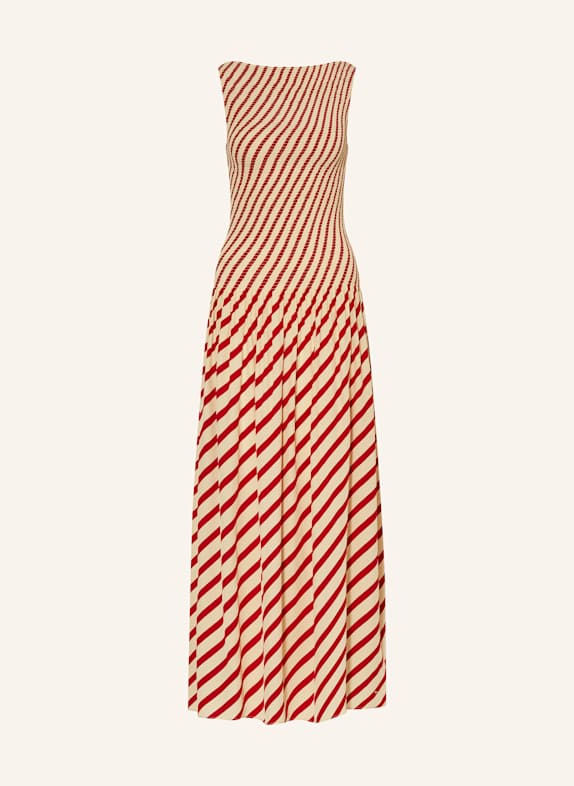 TOMMY HILFIGER Kleid ROT/ BEIGE