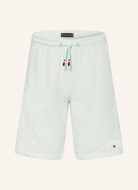 TOMMY HILFIGER Sweatshorts HELLGRÜN