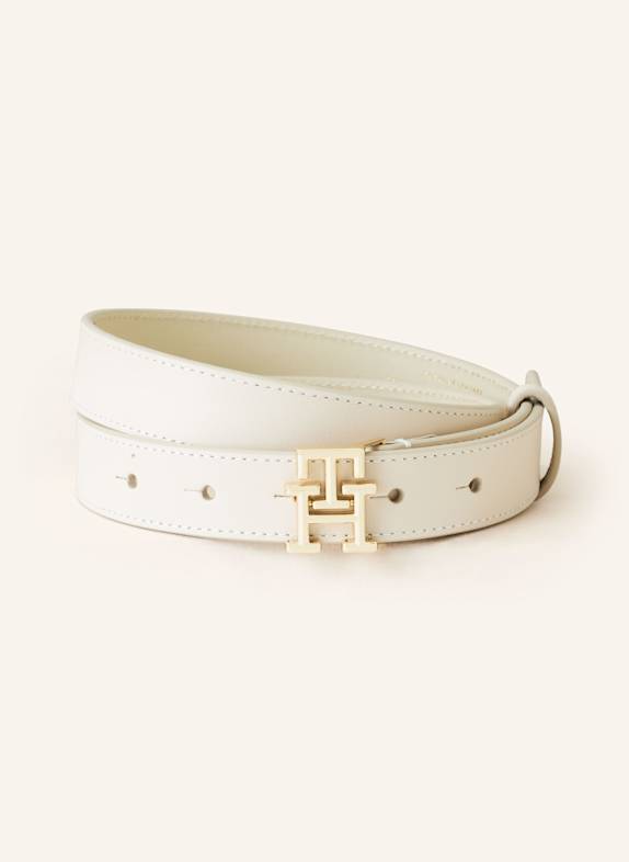 TOMMY HILFIGER Ledergürtel CREME