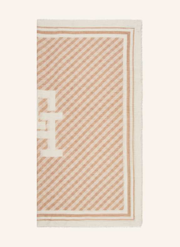 TOMMY HILFIGER Leinentuch CREME/ BEIGE