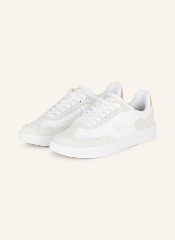 TOMMY HILFIGER Sneakersy HERITAGE BIAŁY