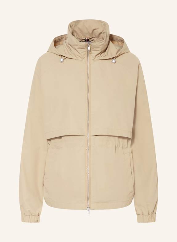 TOMMY HILFIGER Wiatrówka BEŻOWY
