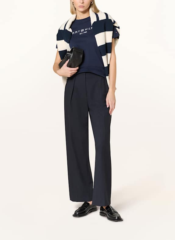TOMMY HILFIGER T-shirt DONKERBLAUW