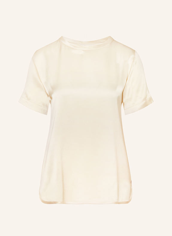 ottod'ame Blusenshirt aus Satin CREME