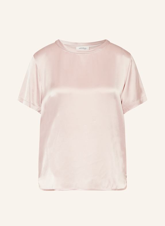 ottod'ame Blusenshirt aus Satin HELLROSA