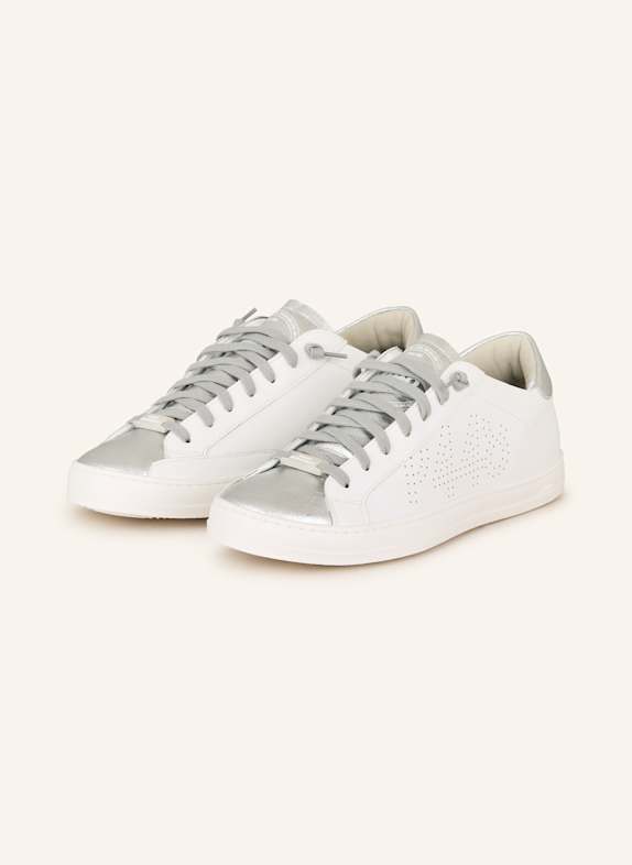 P448 Sneaker CORJOHN WEISS/ SILBER