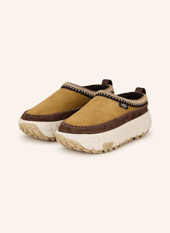 UGG Plateau-Slipper VENTURE DAZE BRAUN/ DUNKELBRAUN