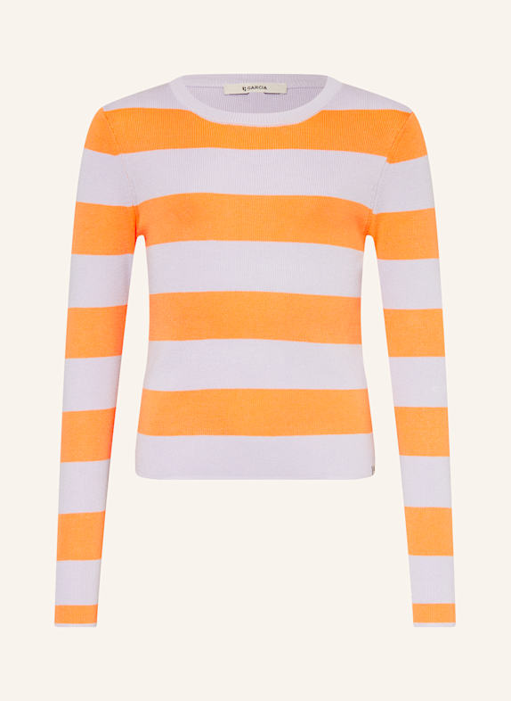 GARCIA Pullover HELLLILA/ HELLORANGE