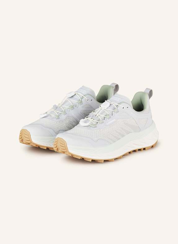 LOWA Trailrunning-Schuhe FORTUX GTX HELLGRAU/ MINT/ WEISS