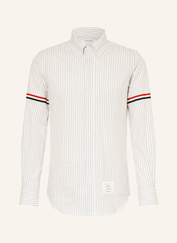 THOM BROWNE. Shirt regular fit WHITE/ GRAY