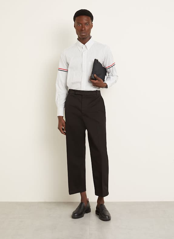 THOM BROWNE. chino ZWART