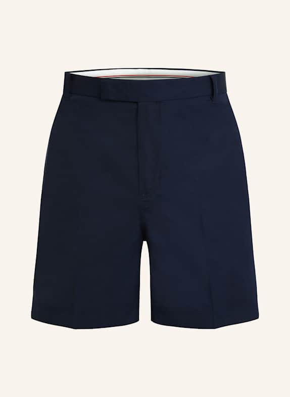 THOM BROWNE. Chinoshorts Extra Slim Fit DUNKELBLAU