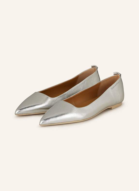 Marc O'Polo Ballerinas PAOLINA 2F SILBER