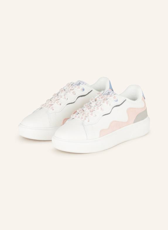 Marc O'Polo Sneaker WEISS/ ROSÉ/ HELLBLAU