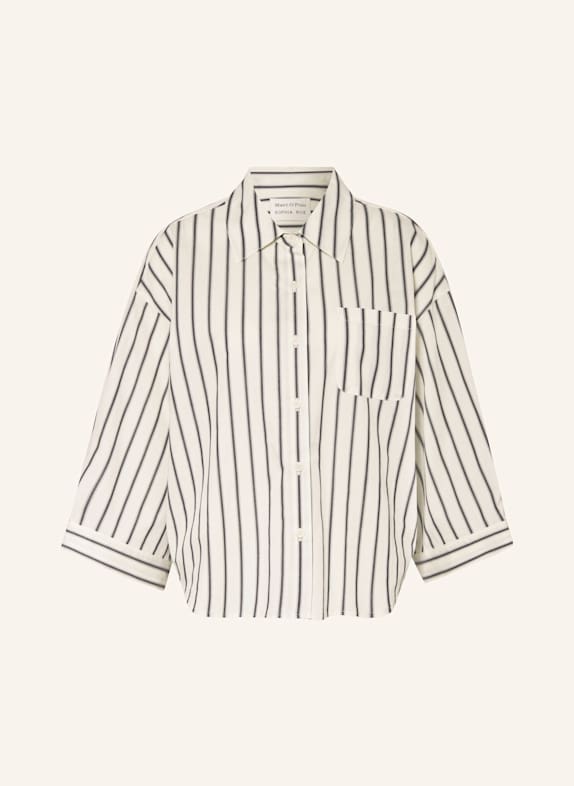 Marc O'Polo Schlafshirt WEISS/ DUNKELGRAU/ HELLGRAU