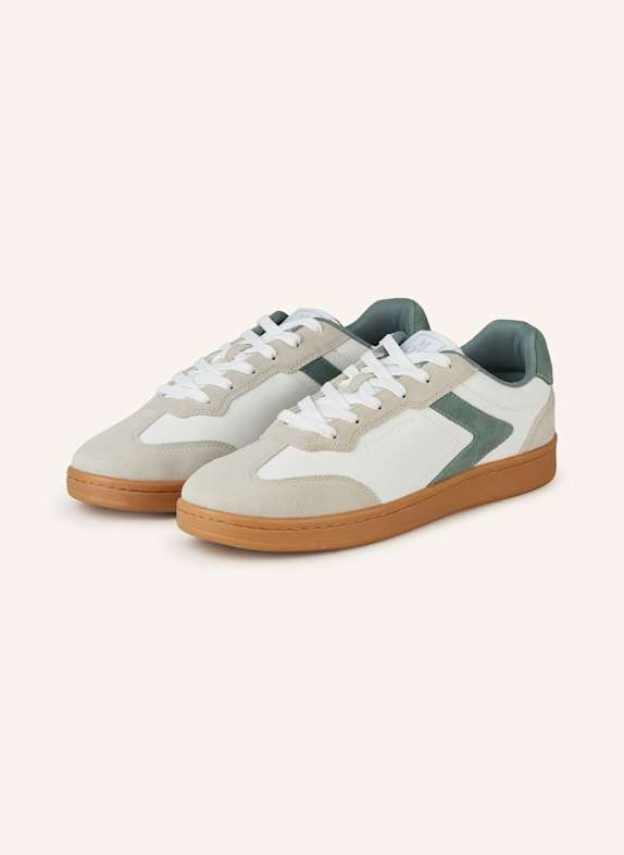 Marc O'Polo Sneaker VINCENZO 5B WEISS/ HELLGRAU/ DUNKELGRÜN