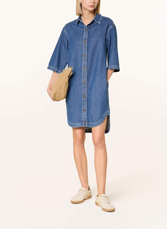 Marc O'Polo Jeanskleid mit 3/4-Arm DUNKELBLAU