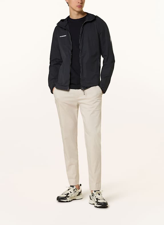 MAMMUT Softshell-Jacke GRANITE SO HOODED SCHWARZ