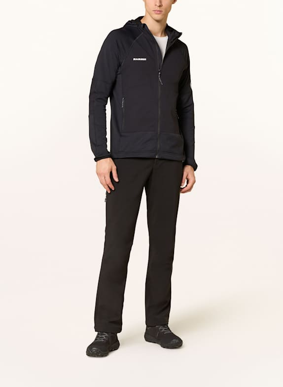 MAMMUT Midlayer-jas MASSONE ML HOODED ZWART