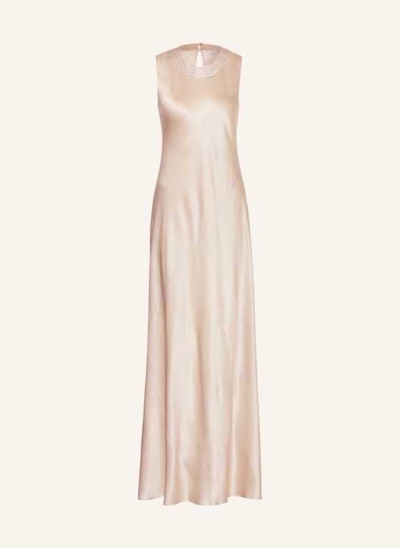 ANTONELLI firenze Abendkleid NARA mit Pailletten und Seide ROSÉ