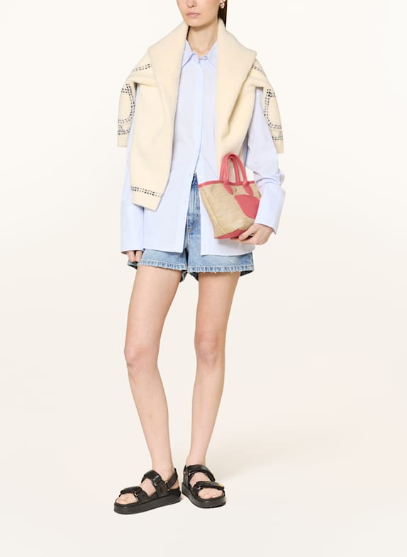 LONGCHAMP Shopper PANIER SMALL BEIGE / PINK