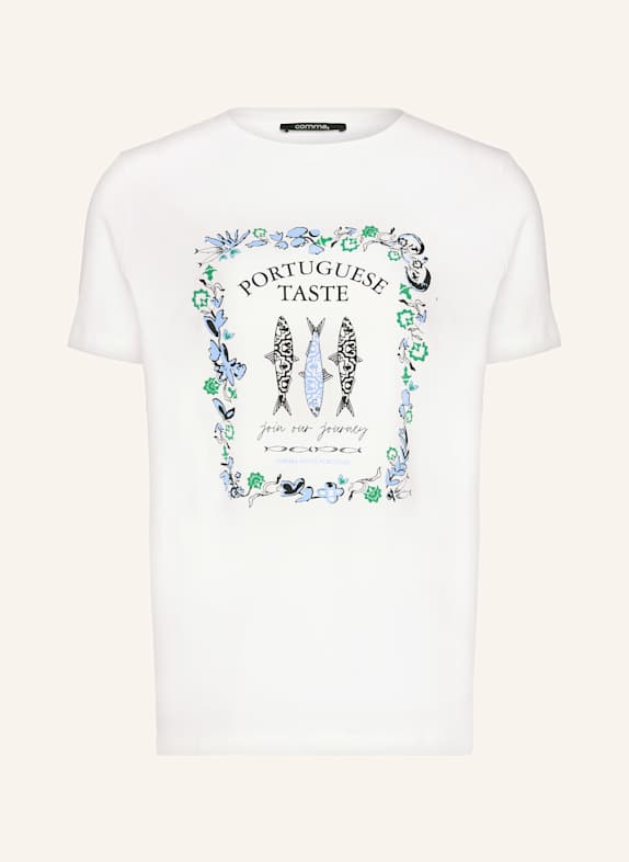 comma T-shirt WHITE