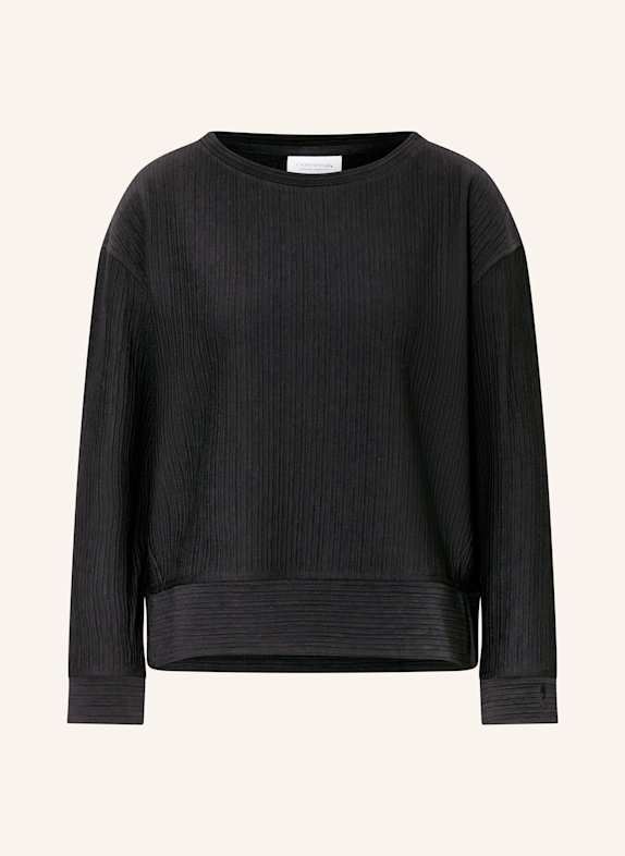 Jeans für Damen Sweatshirt SCHWARZ