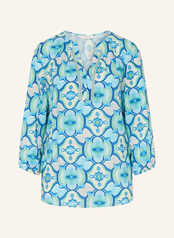 CARTOON Blusenshirt mit 3/4-Arm HELLBLAU/ HELLGRAU/ HELLGRÜN