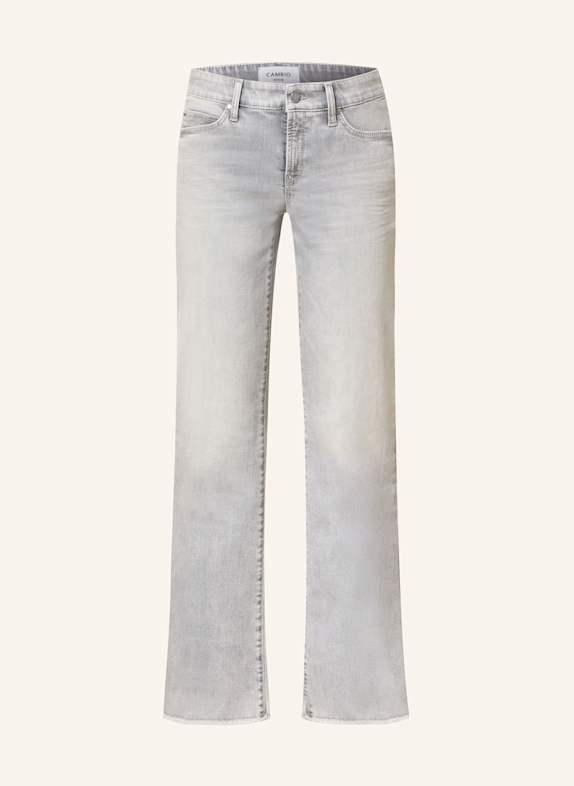 CAMBIO Jeans 5280 contrast bleached fringed