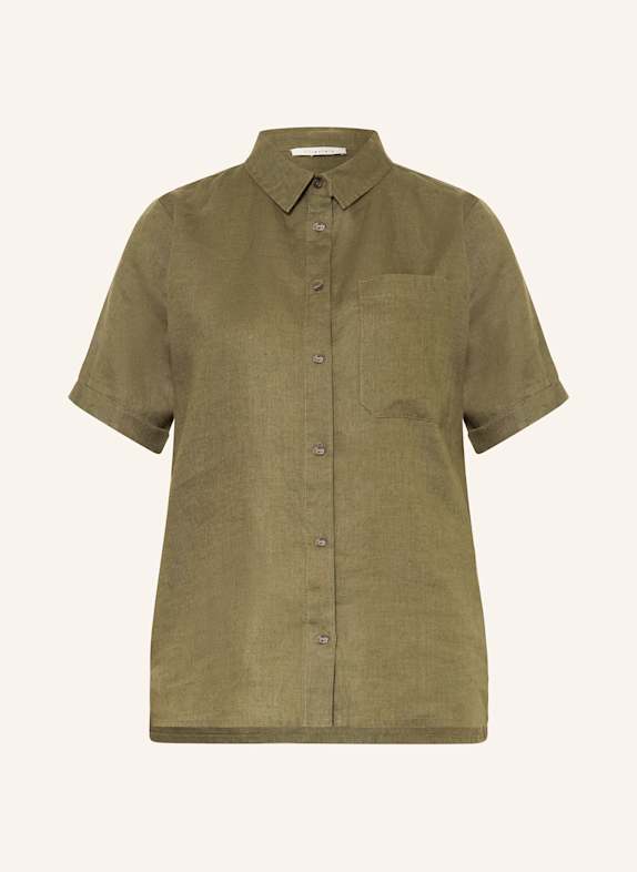 lilienfels Hemdbluse aus Leinen KHAKI