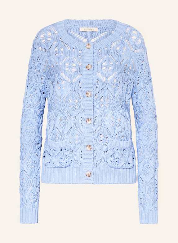 lilienfels Strickjacke HELLBLAU
