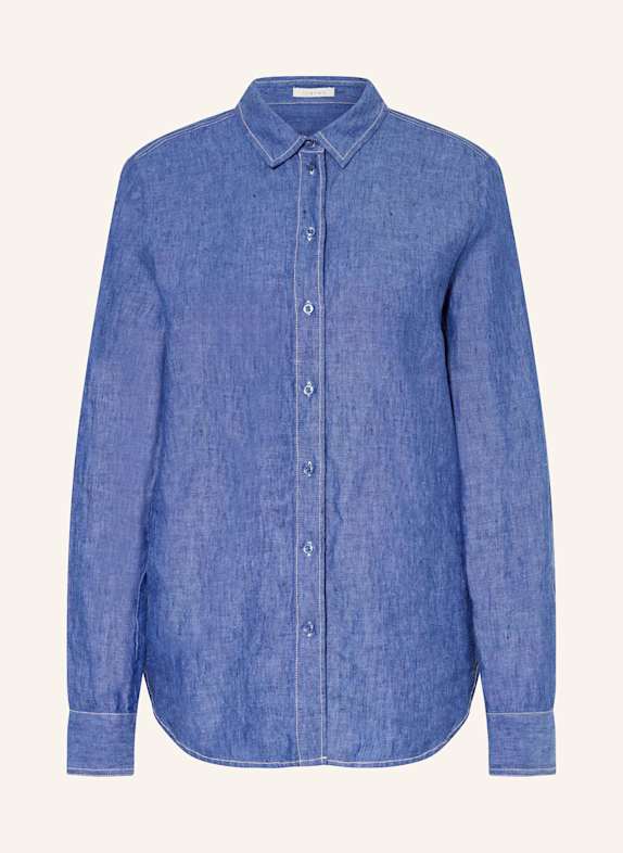 lilienfels Hemdbluse aus Leinen DUNKELBLAU
