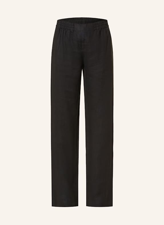 lilienfels Linen trousers BLACK