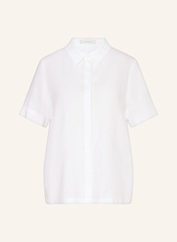 lilienfels Hemdbluse aus Leinen WEISS
