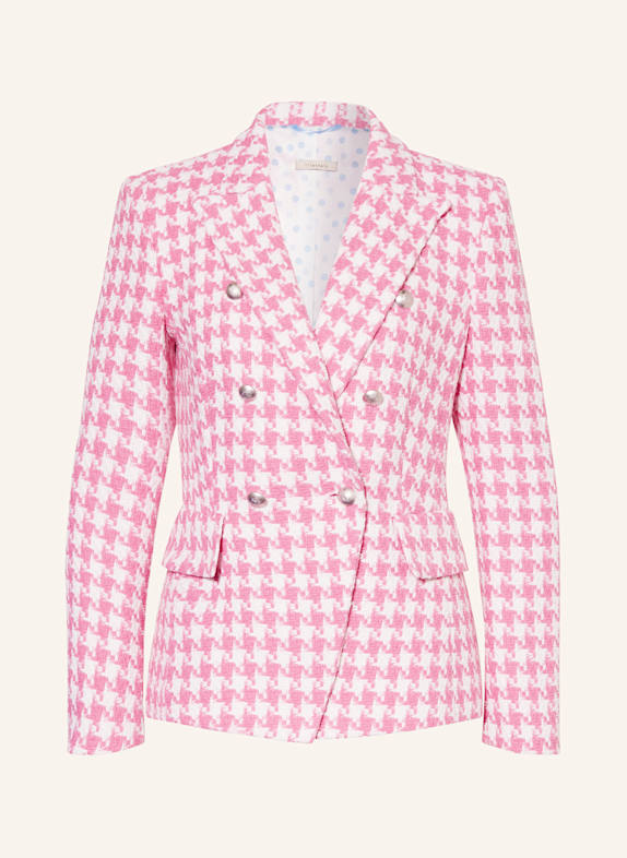 lilienfels Tweed blazer WHITE/ PINK