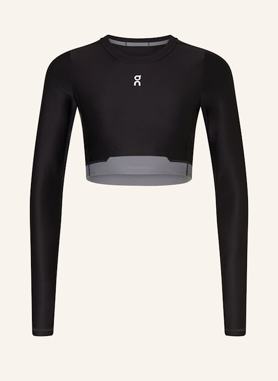 On Cropped-Top TRAIN SCHWARZ